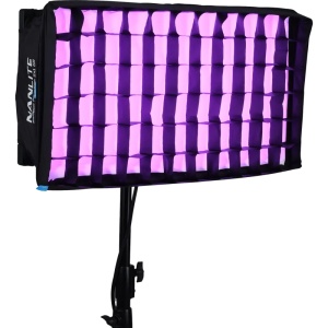 Nanlite PavoSlim 120C Lampă LED RGB, cu Softbox, 15-2032