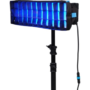 Nanlite PavoSlim 60CL - Lampă LED RGBWW, cu Softbox și Grid, 15-8016