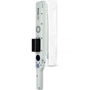 Nanlite Wand LED, Tub LED RGBW, 50cm, cu grip si voleti, culoare Mint Blue