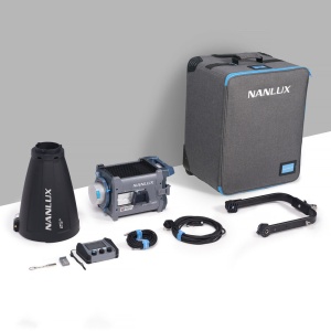 Nanlux Evoke 600C, Kit Lampa LED Full Color RGBL 600W cu Troller, IP66