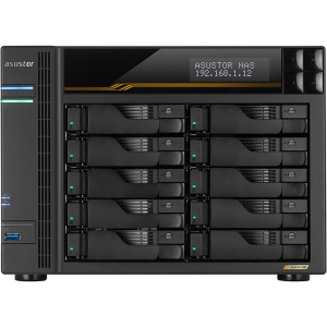 NAS Asustor Lockerstor 10 Gen3 AS6810T, 16GB DDR5 ECC, AMD Ryzen V3C14