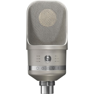Neumann TLM 107 Studio Set, Microfon condensator multi-pattern, cu suport anti-soc, Nickel