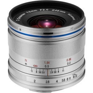 Obiectiv Manual Laowa 7.5mm f/2 Silver - MFT-Mount