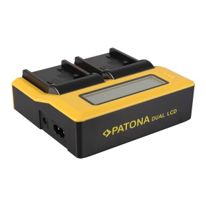 PATONA PT-7557, Incarcator acumulatori dual pentru Sony NP-FP50, NP-FH50, 70, 100