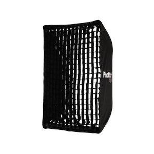 Phottix Raja Quick-Folding 60x90 cm, Umbrela softbox cu Grid, montura Bowens