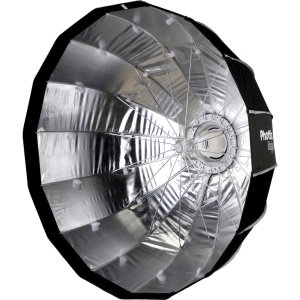 Phottix Raja Quick-Folding 85 cm, Umbrela softbox cu Grid, montura Bowens