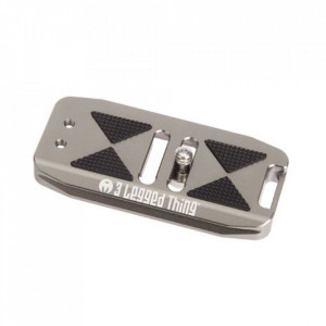 Placuta 3 Legged Thing BASE85 Standard, Arca Swiss, Gri