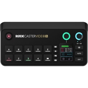 RODE RODECaster Video S, Consola de productie video All-In-One cu mixer audio integrat