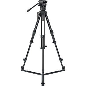Sachtler System Ace XL GS AL Mark II, cap fluid, trepied din aluminiu in 3 trepte