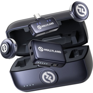 Sistem de microfoane wireless Hollyland Lark M3 Combo 2TX&2RX (USB-C & Camera RX)