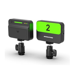 Wireless Multi-Camera Tally Light System (6 x Tally Lamps)