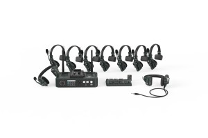 Solidcom C1-8S (Wireless Intercom System with HUB & 8 headsets)