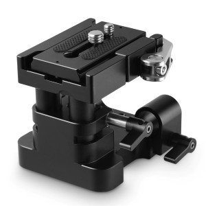SmallRig 2092 Universal 15mm Rail Support System Baseplate