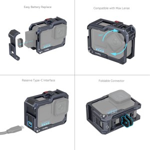 Cage for GoPro Hero 12 / 11 / 10 / 9 Black 3084C