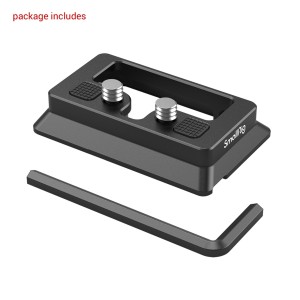 SmallRig 3154 Placă de Eliberare Rapidă Tip Arca pentru Gimbal DJI RS 2 și RSC 2