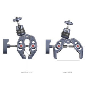 4102 Super Clamp Camera Mount Clamp with 360Â° Ballhead