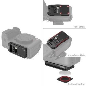 MD4150 Quick Release Mount Plate (Arca Type Compatible) for AirTag