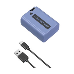 4330 NP FW50 USB C Rechargable Camera Battery