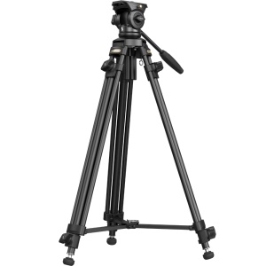 SmallRig 4684, AD-50 Lite, Kit trepied din aluminiu, 75-158 cm, cu cap fluid