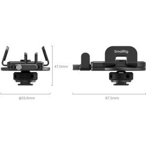 SmallRig 5196, Suport Universal pentru SSD Extern cu prindere Cold Shoe