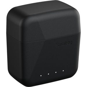 Husa de incarcare SmallRig 5204 cu baterie externa integrata pentru DJI Mic 2 deschisa prezentand compartimentele interne
