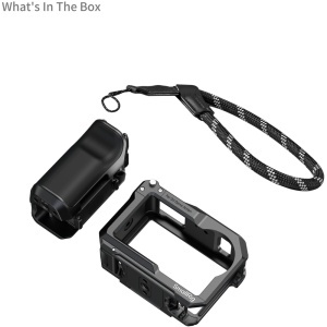 SmallRig 5602, Kit Cage cu maner lateral pentru DJI Osmo Action 5 Pro / 4 / 3