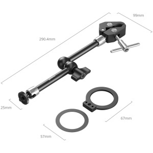 SmallRig 5604, Clema de prindere tip Crab cu brat articulat si montura MagSafe