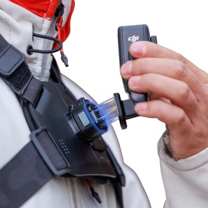 Suport de piept SmallRig 6050 Chest Mount pentru DJI Osmo Pocket 4 si Osmo Pocket 3 montat pe utilizator