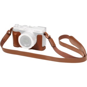 SmallRig 6275 Kit Half Case din piele pentru Panasonic LUMIX L10, maro