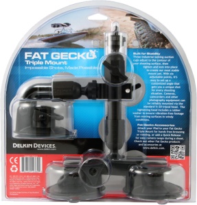 Delkin Fat Gecko Camera Mounts - FG Triple Suction