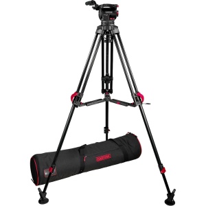 Trepied video Cartoni Focus 10, MS, Red Lock System, 100mm