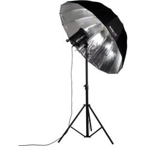 Umbrela Nanlite U-135DS Deep silver, 135cm