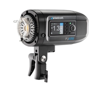 Westcott FJ400, Blit 400Ws, TTL, cu acumulator si accesorii