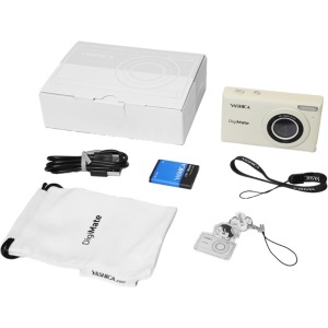 YASHICA DigiMate, Camera digitala Off White, 64 MP, zoom 18x, ecran 2.7"