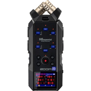 Zoom H6essential, Recorder audio portabil 6 canale, 32-bit float, cu microfoane XY