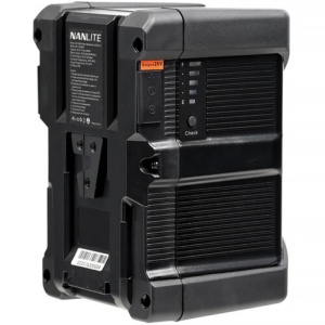 Acumulator Nanlite V-Mount, 26V, 489Wh, pentru Forza 500 II și 720, BT-V-26V489