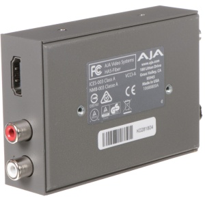 Convertor AJA HA5-Fiber, HDMI la 3G-SDI (conectort ST - fibra optica)