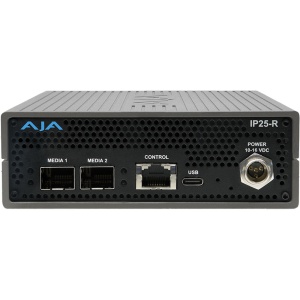 AJA IP25-R, Convertor SMPTE ST 2110 IP in 12G-SDI si HDMI 2.0