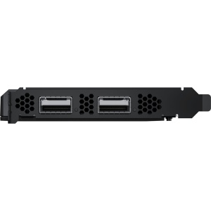 Placa PCI Express profesionala Blackmagic Design DeckLink IP 100G cu porturi duale QSFP28 si conector auxiliar de alimentare