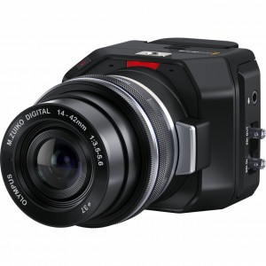 Camera de productie live Blackmagic Design Micro Studio Camera 4K G2 cu montura activa MFT si senzor Four Thirds