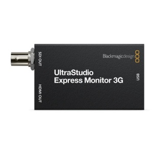 Blackmagic Design UltraStudio Express Monitor 3G interfață de redare video portabilă 3G-SDI și HDMI USB-C