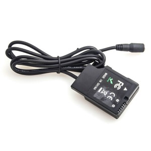 Nikon EN EL14 Full Decoding Dummy Batterij (rechte kabel)