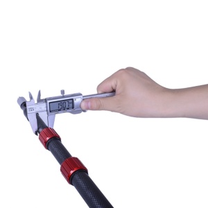 Caruba BM01C, Brat extensibil din carbon pentru microfon, 90-300cm, universal