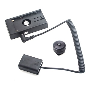 Caruba DC06, Acumulator Dummy Sony NP-FW50 Full Decoding + adaptor NP-F970