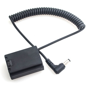 Caruba DC12, Acumulator Dummy Sony NP-FZ100 cablu spiralat cu conector mama DC 5.5x2.1mm