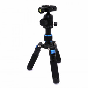 Caruba, Minitrepied Compactstar 51, Negru/Albastru