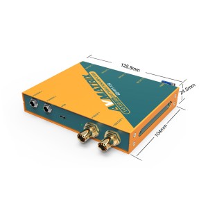 SD1151-12G 1×5 12G-SDI Reclocking Distribution Amplifier