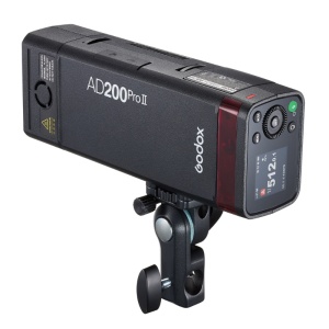 Godox AD200Pro II TTL Bliț portabil, 200Ws, cu capete Speedlite și Bare Bulb