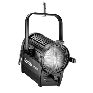 Godox F7-120Bi K1, Lampa LED Fresnel Bi-Color cu montare pe Yoke