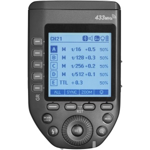 Godox FT433N, Transmitator blit wireless pentru Nikon  i-TTL, app control